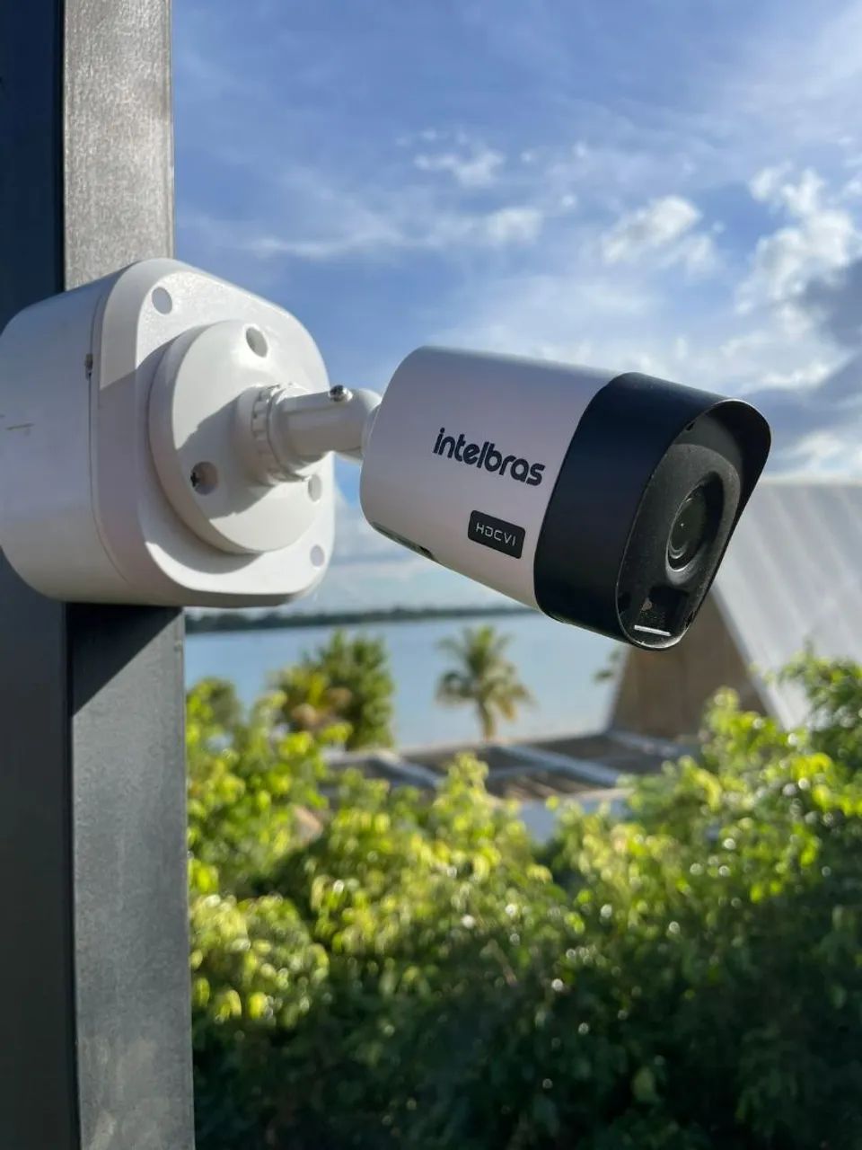 Instalação de câmeras externas