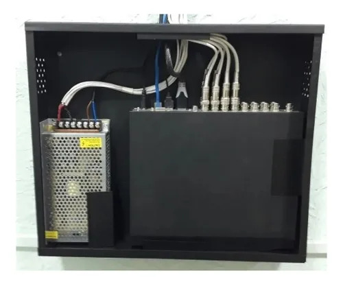 Rack e organização de DVR/Fontes